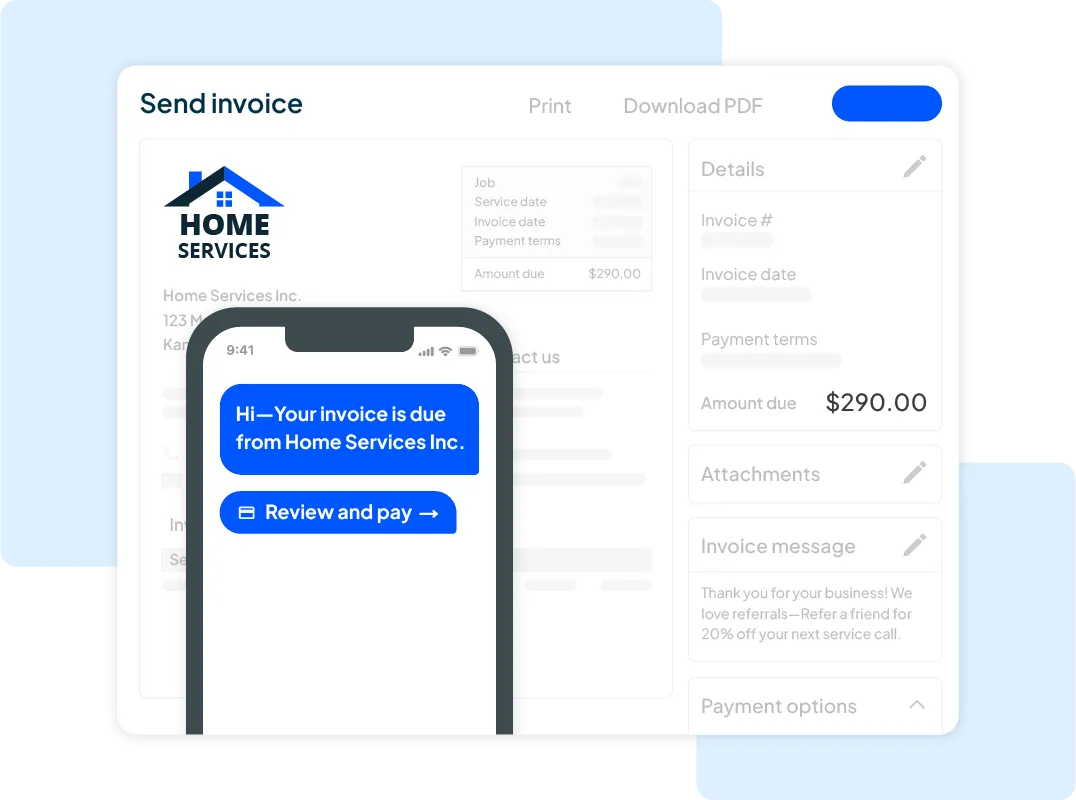 Lawn care billing & invoicing software from Housecall Pro