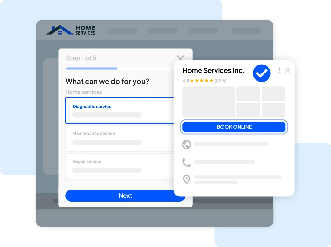 Lawn care service booking software from Housecall Pro