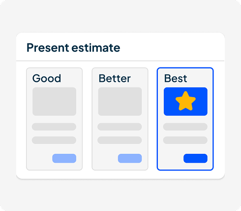 Quickly create professional proposals that impress customers and help you close bigger deals.