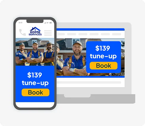 Housecall Pros website building service for contractors